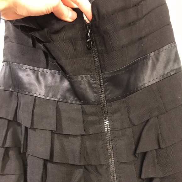 đź‘—Phoebe Couture Black Strapless Ribbon Dressđź‘— - Picture 5 of 12